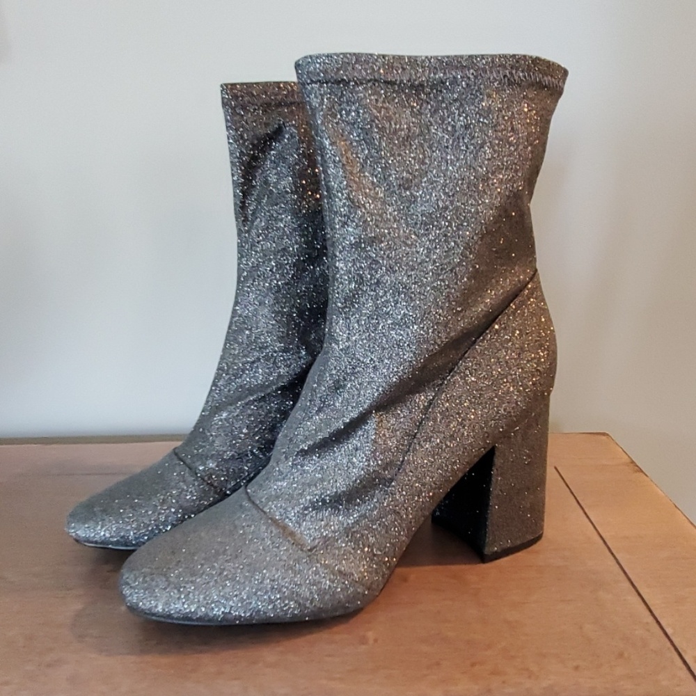 Glitter boots